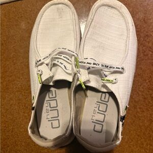 Hey Dude White Women's Slip-On